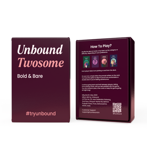 Unbound Twosome - The Ultimate Party Game For couples to reveal your partner’s wild side